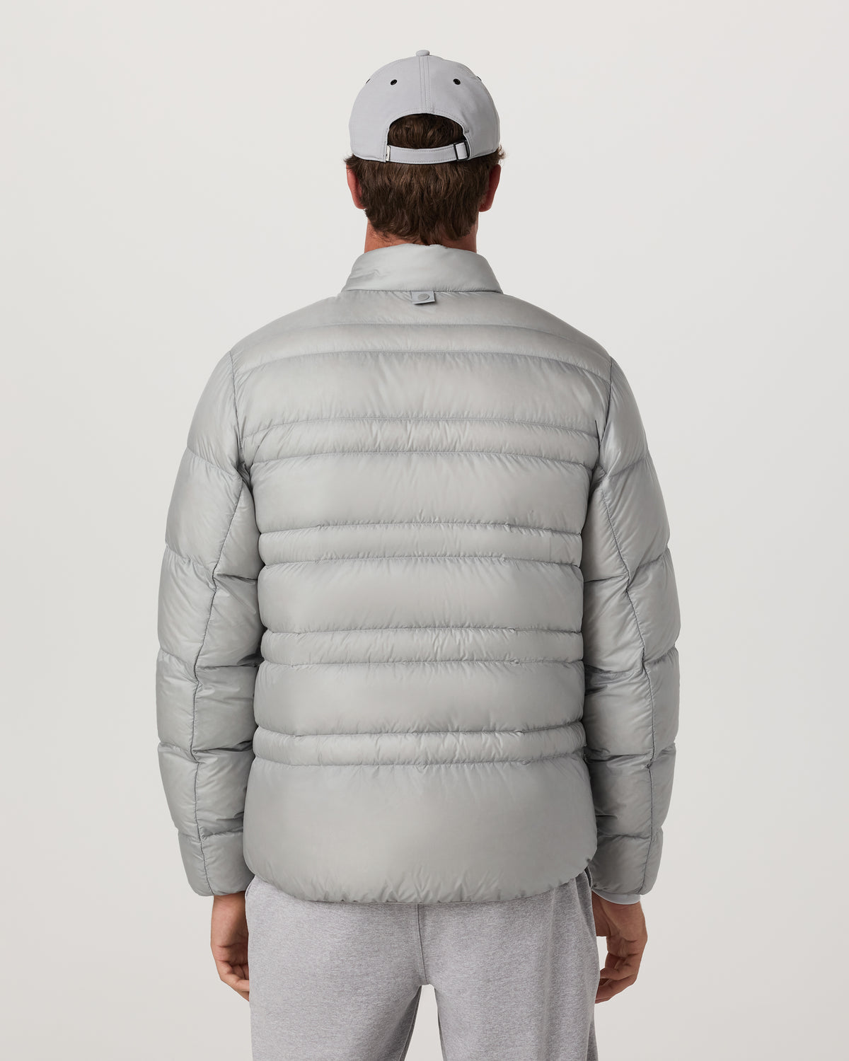 Coordinate Down Jacket Men's Sea Fog Ultra-Light Jacket | Vuori onsale