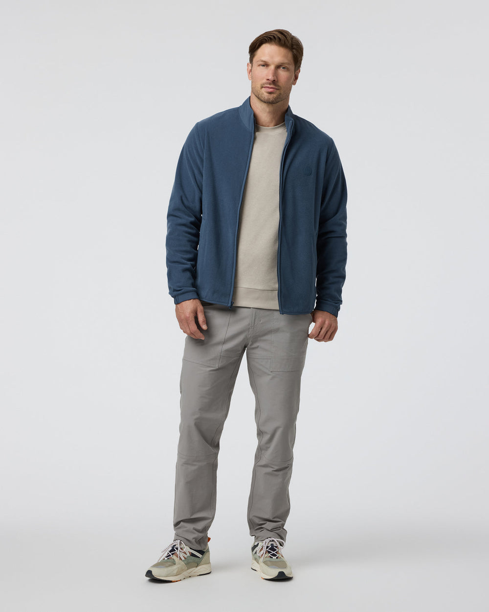 Aspen Full Zip Jacket Pacific Fleece Jacket | Vuori for sale