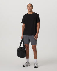 Short Sleeve Strato Tee - Relaxed Fit Men's Black Shirt | Vuori outlet