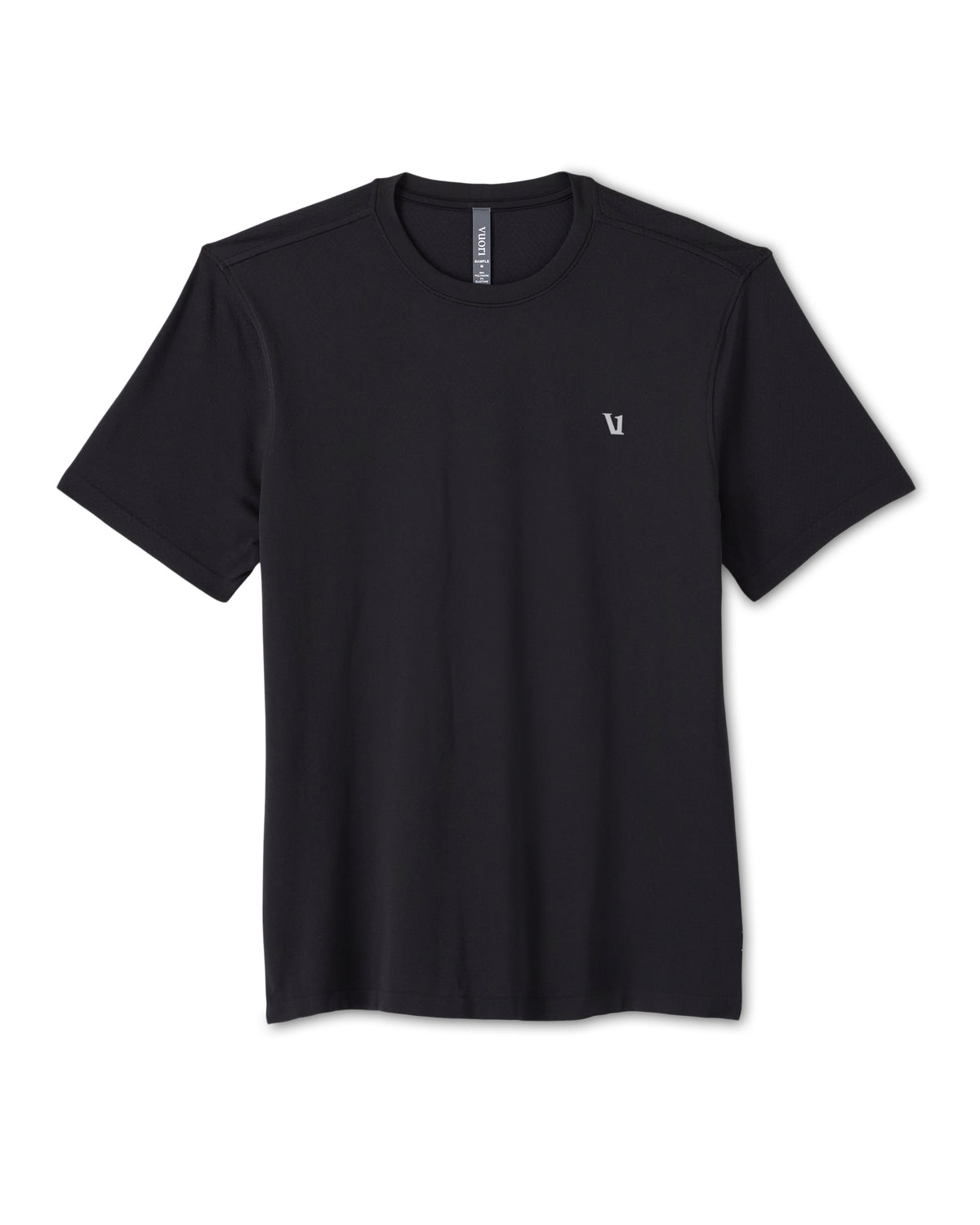 Short Sleeve Clearview Seamless Tee Black | Vuori online