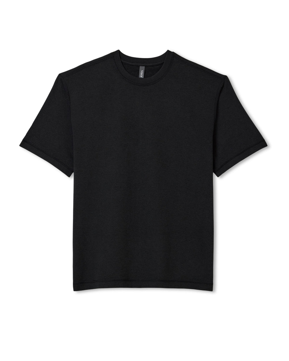 Men's Short Sleeve Ponto Tee - Relaxed Black Heather | Vuori outlet