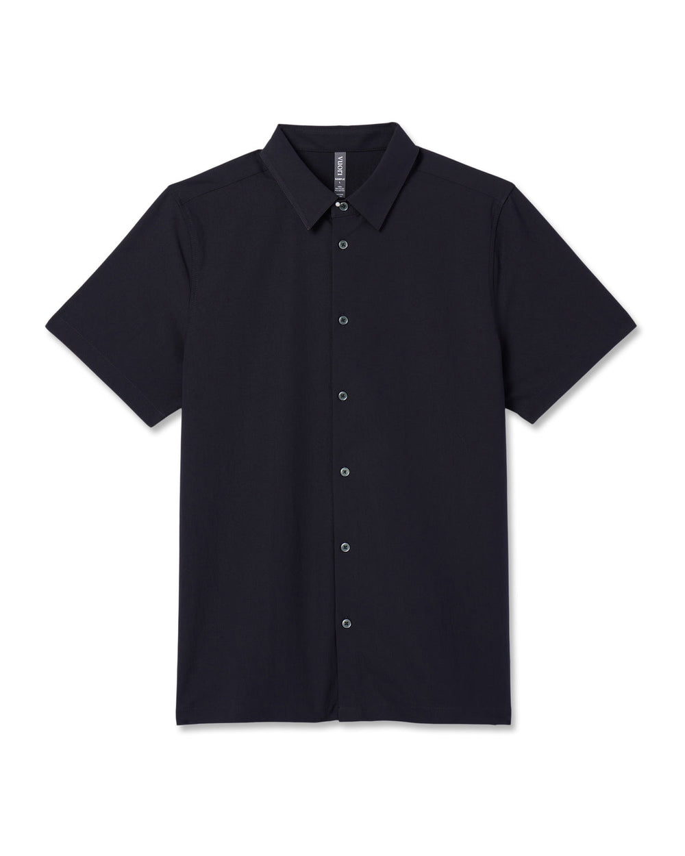 Short-Sleeve Manhattan Button Down Black | Vuori onsale