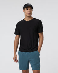Short Sleeve Strato Pocket Tee - Relaxed Fit Black | Vuori shop