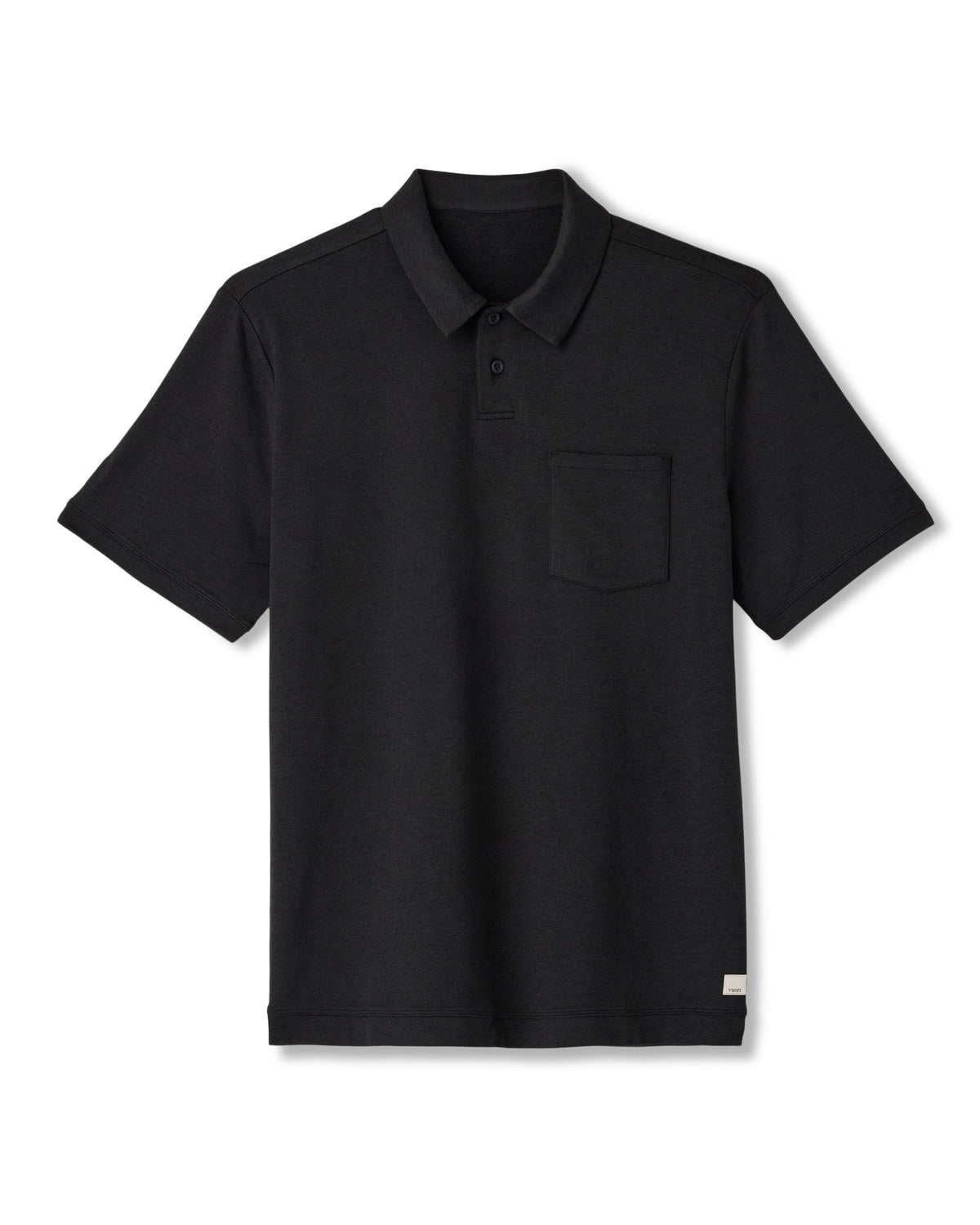 Short Sleeve Ponto Performance Polo Black Heather | Vuori sale