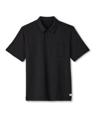 Short Sleeve Ponto Performance Polo Black Heather | Vuori sale
