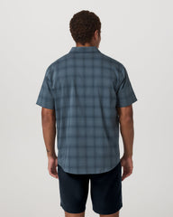 Short Sleeve Plaid Button Down Shirt Men's Abyss Shirt | Vuori online