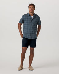 Short Sleeve Plaid Button Down Shirt Men's Abyss Shirt | Vuori online