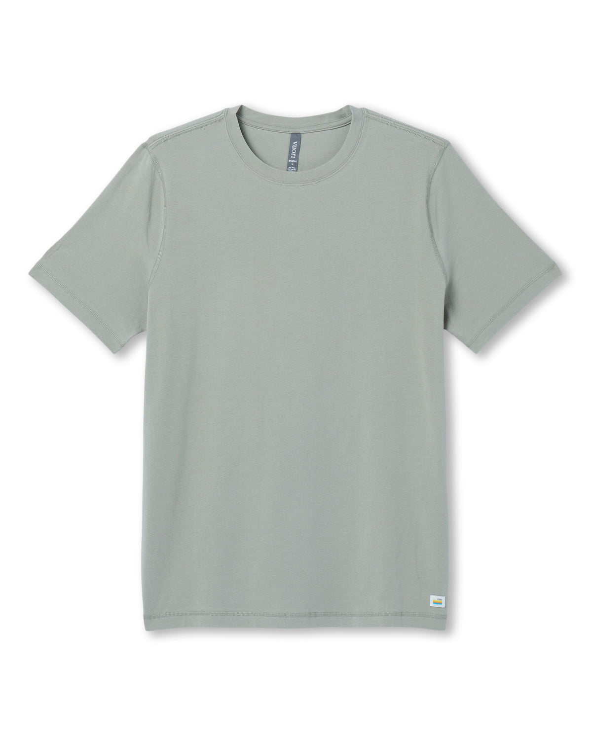 Tuvalu Tee Agave Green Cotton T-Shirt | Vuori onsale