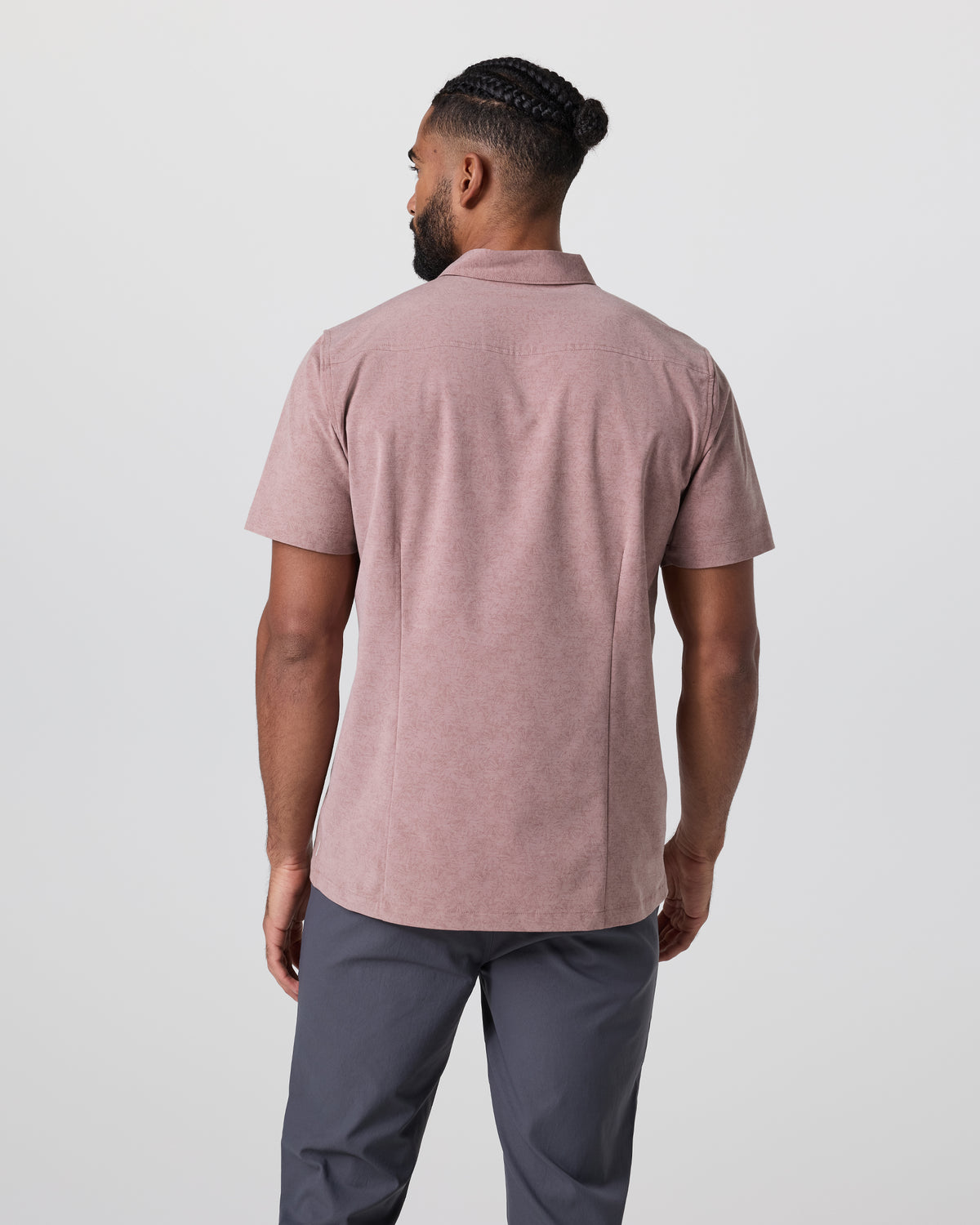Short Sleeve Bridge Button Down Zion Rose Water Lily | Vuori online