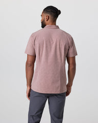 Short Sleeve Bridge Button Down Zion Rose Water Lily | Vuori online