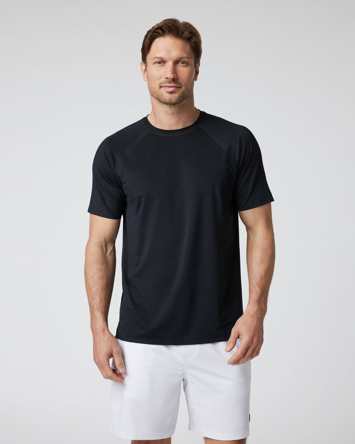 Short Sleeve Viewpoint Performance Tee Black | Vuori onsale