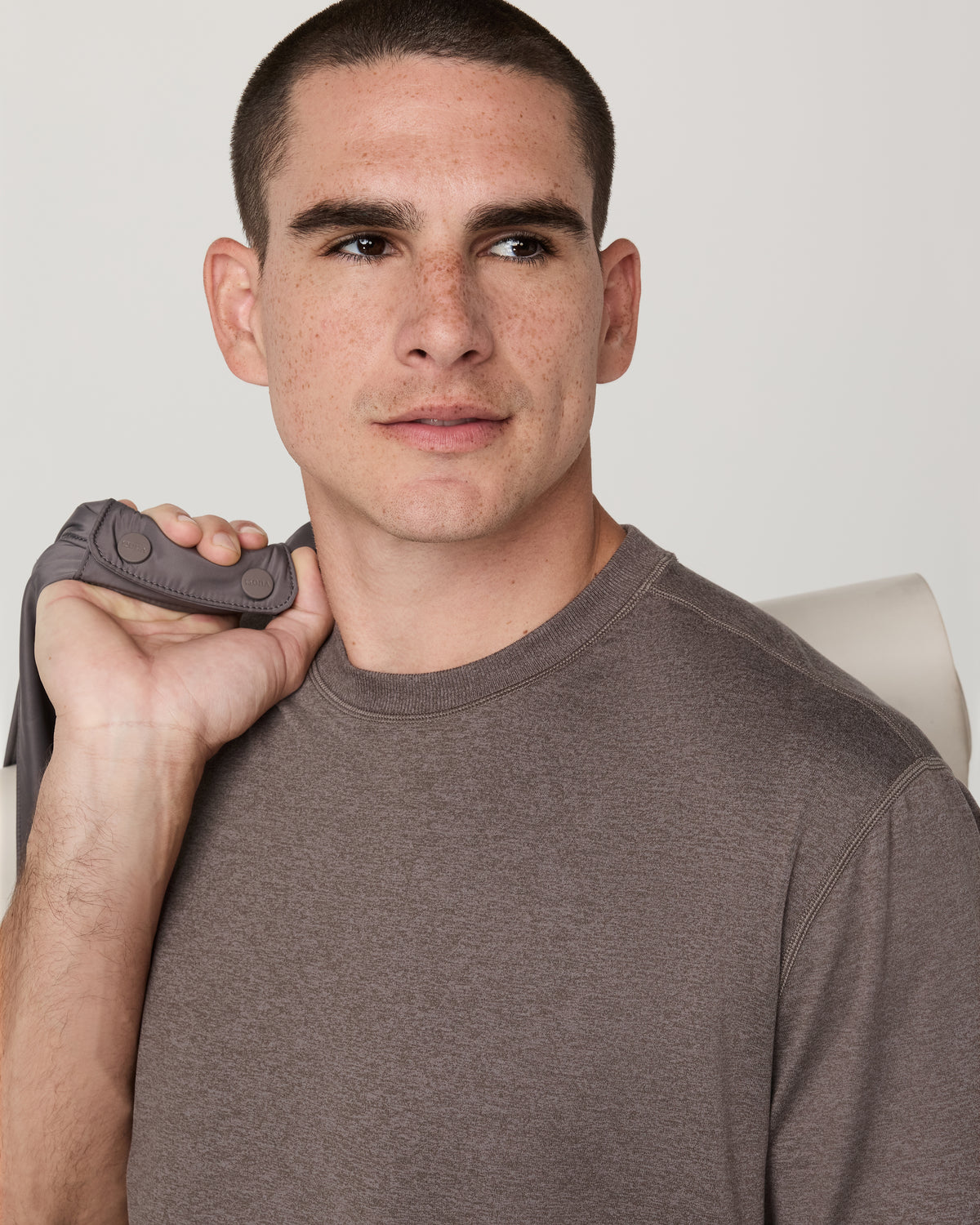 Men's Short Sleeve Ponto Tee - Relaxed Huckleberry | Vuori for sale
