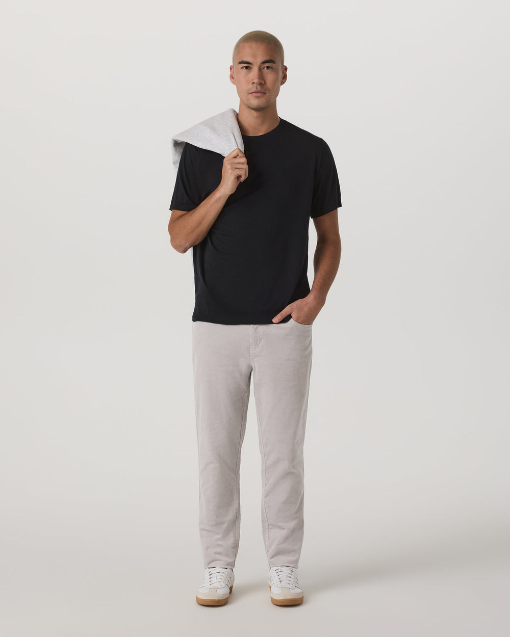 Short Sleeve Merino Wool Tee Men's Black Knit Shirt | Vuori discount