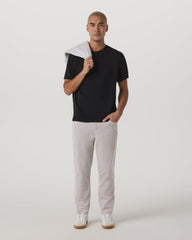 Short Sleeve Merino Wool Tee Men's Black Knit Shirt | Vuori discount