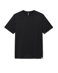 Short Sleeve Merino Wool Tee Men's Black Knit Shirt | Vuori discount