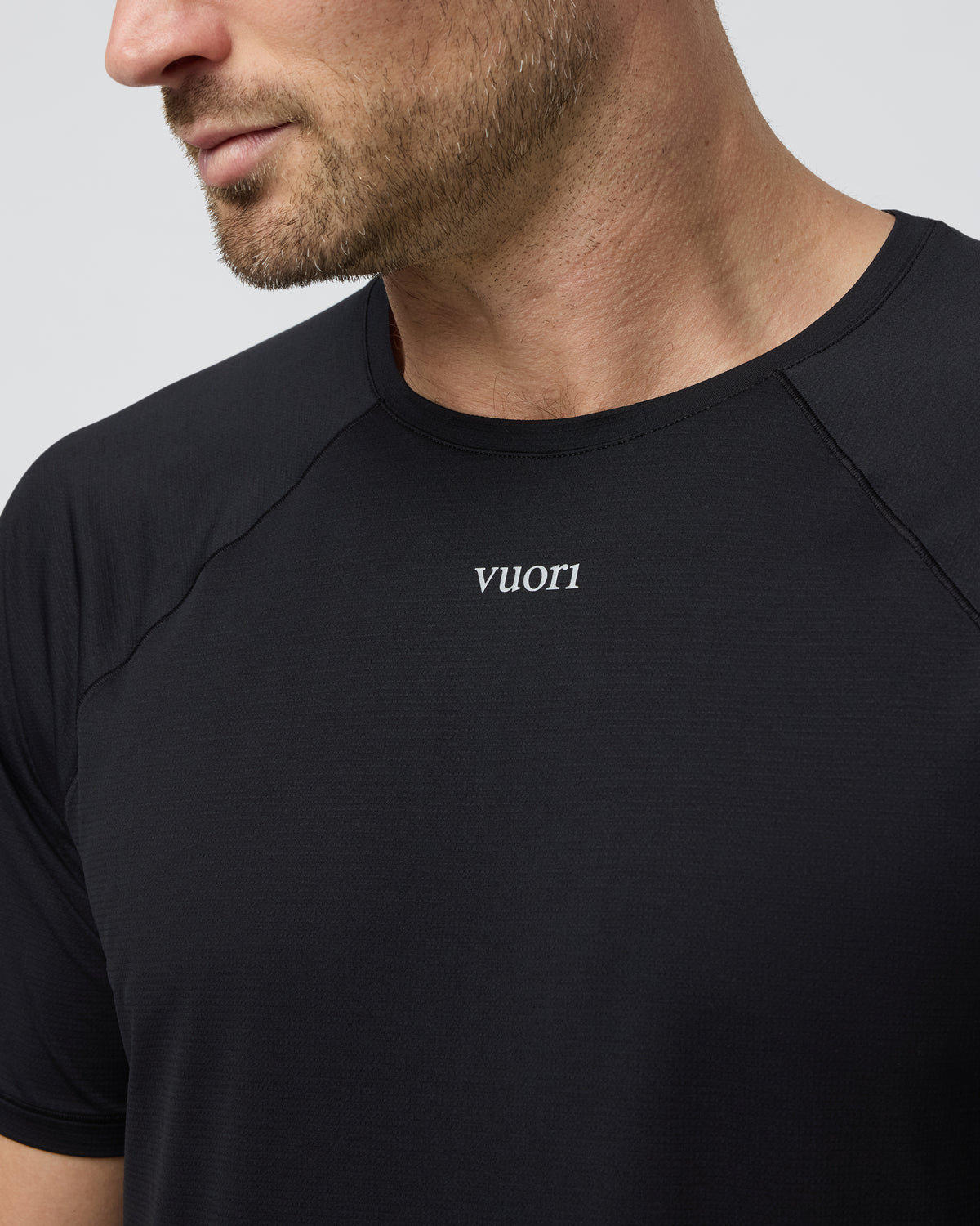 Short Sleeve Precept Tech Tee Black | Vuori outlet