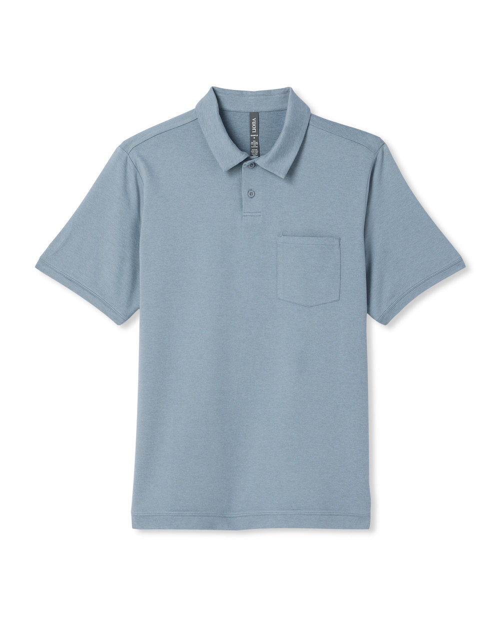 Men's Short Sleeve Ponto Performance Polo Flint Heather | Vuori shop