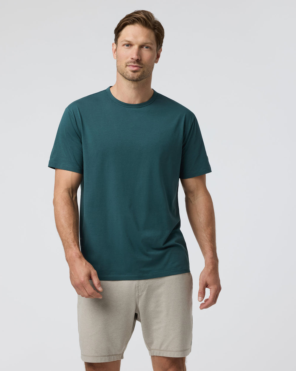 Short Sleeve Feather Tee - Relaxed Fit Deep Sea | Vuori onsale