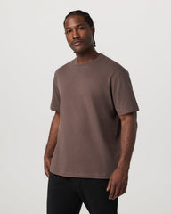 Men's Short Sleeve Heavyweight Cotton Tee Huckleberry | Vuori discount