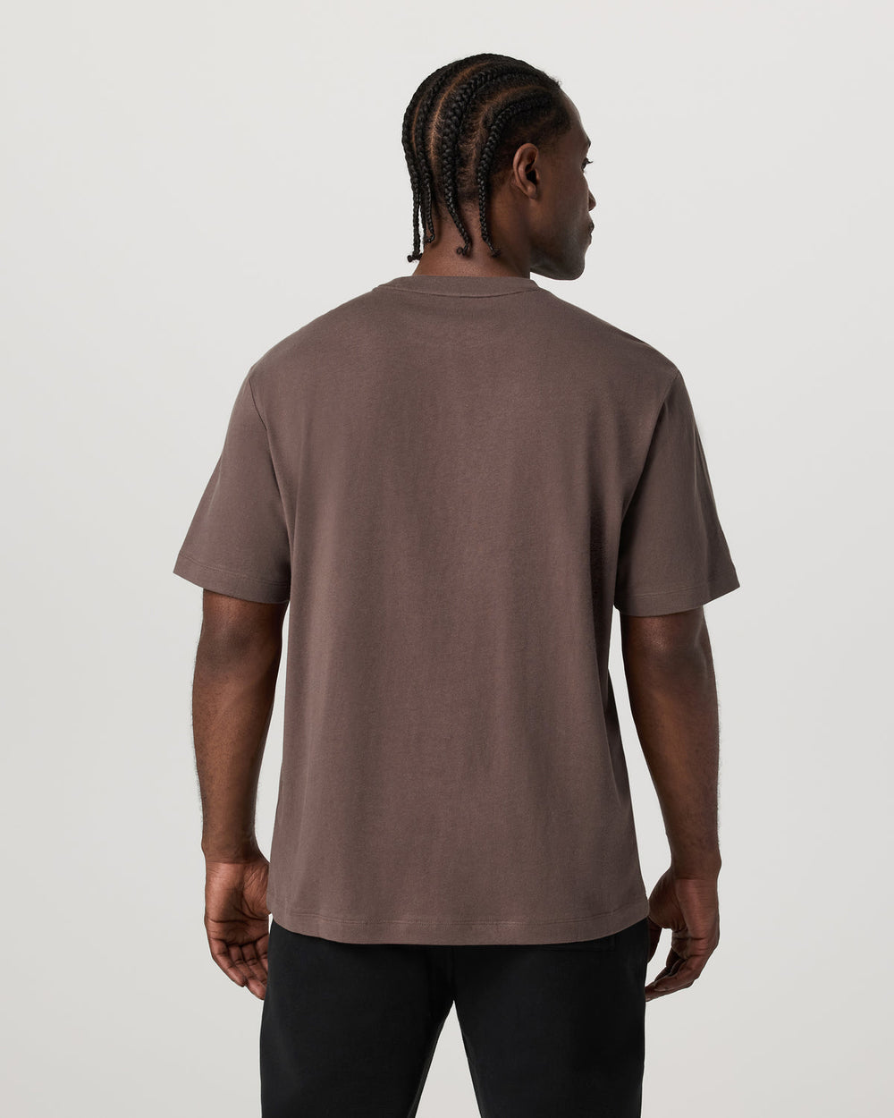 Men's Short Sleeve Heavyweight Cotton Tee Huckleberry | Vuori discount