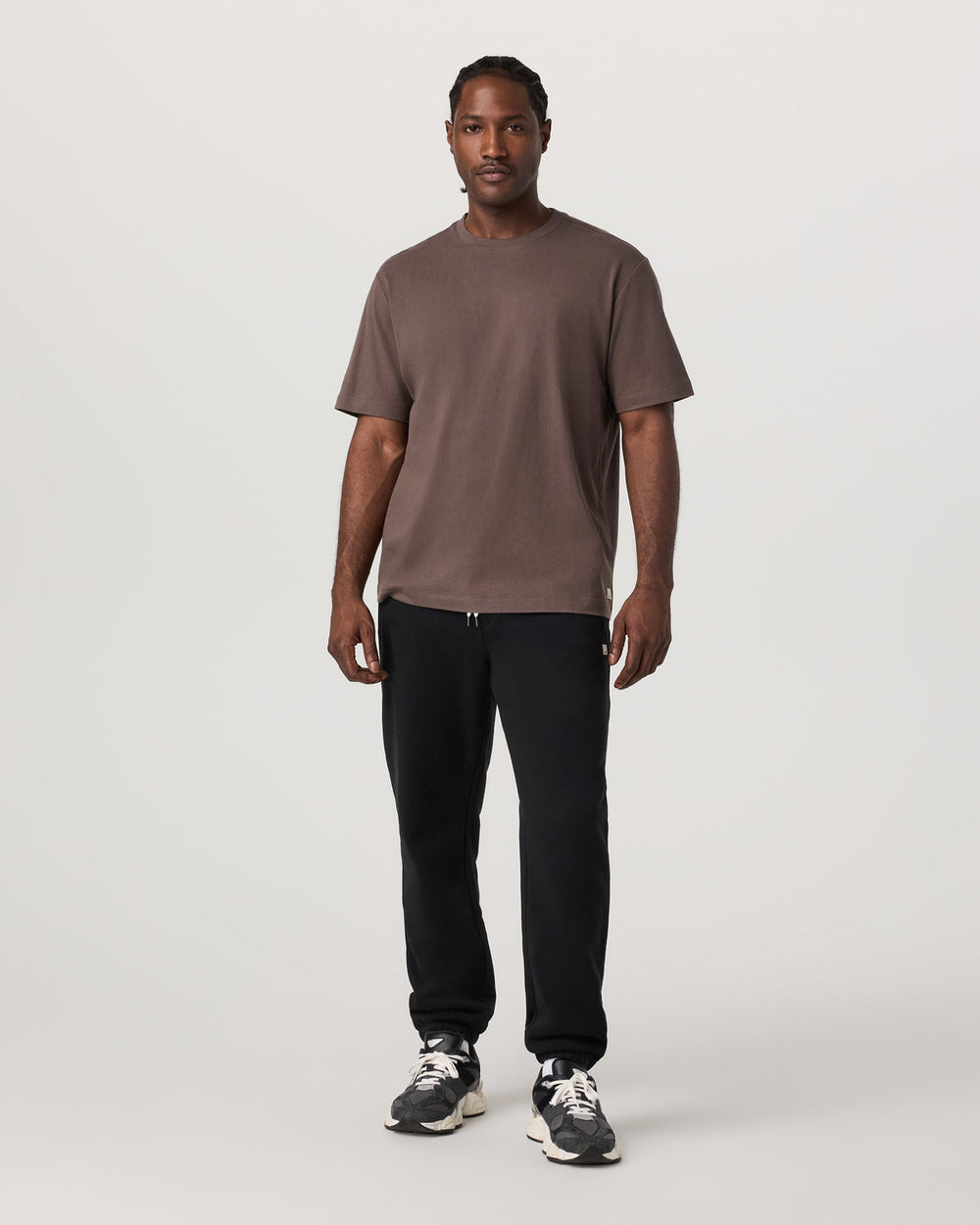 Men's Short Sleeve Heavyweight Cotton Tee Huckleberry | Vuori discount