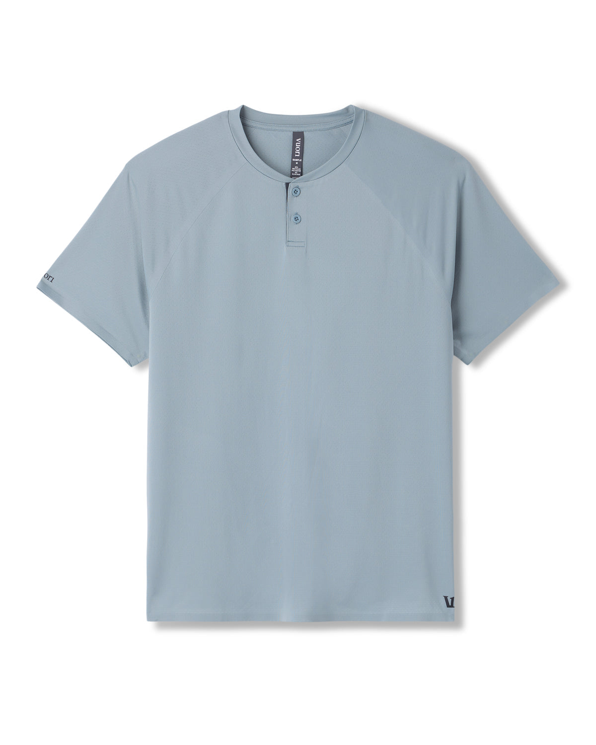 Short Sleeve Viewpoint Henley Mist | Vuori shop