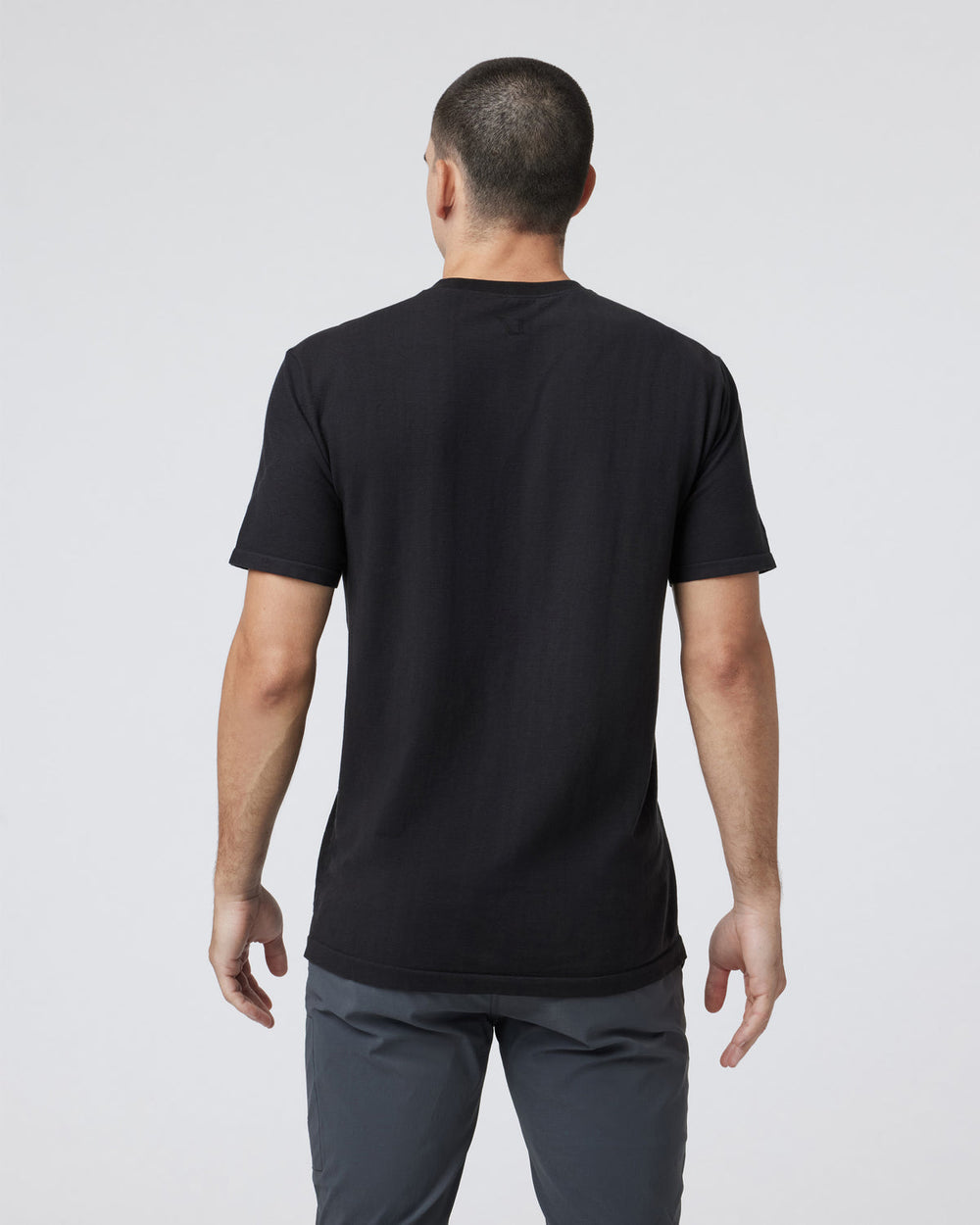 Weston Seamless Tee Men's Black Short Sleeve Tee | Vuori sale