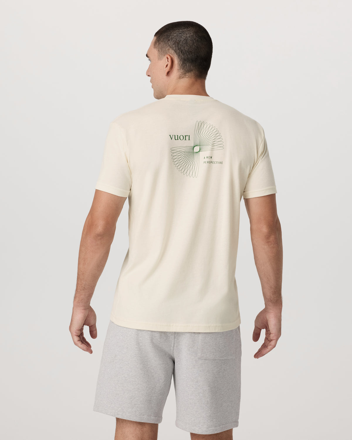 Vortex Tee Men's Natural Performance T-Shirt | Vuori discount