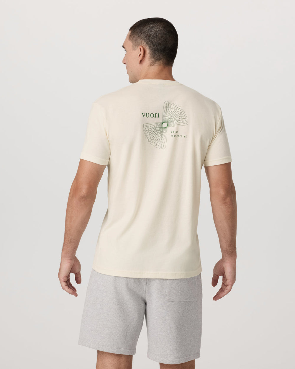 Vortex Tee Men's Natural Performance T-Shirt | Vuori discount