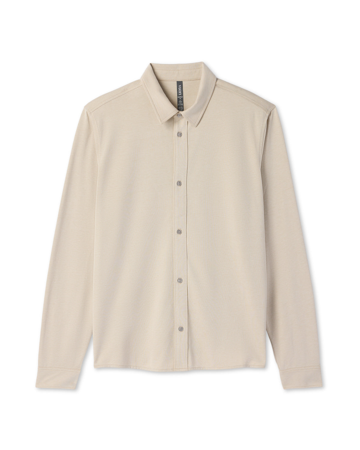 Long Sleeve Knit Oxford Button Down Men's Trench Shirt | Vuori shop