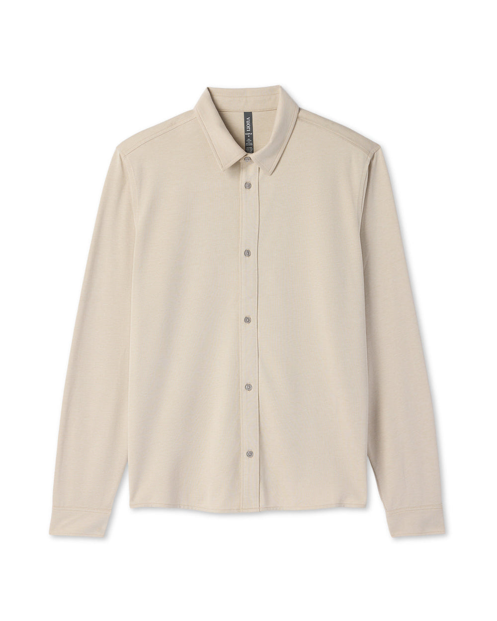 Long Sleeve Knit Oxford Button Down Men's Trench Shirt | Vuori shop