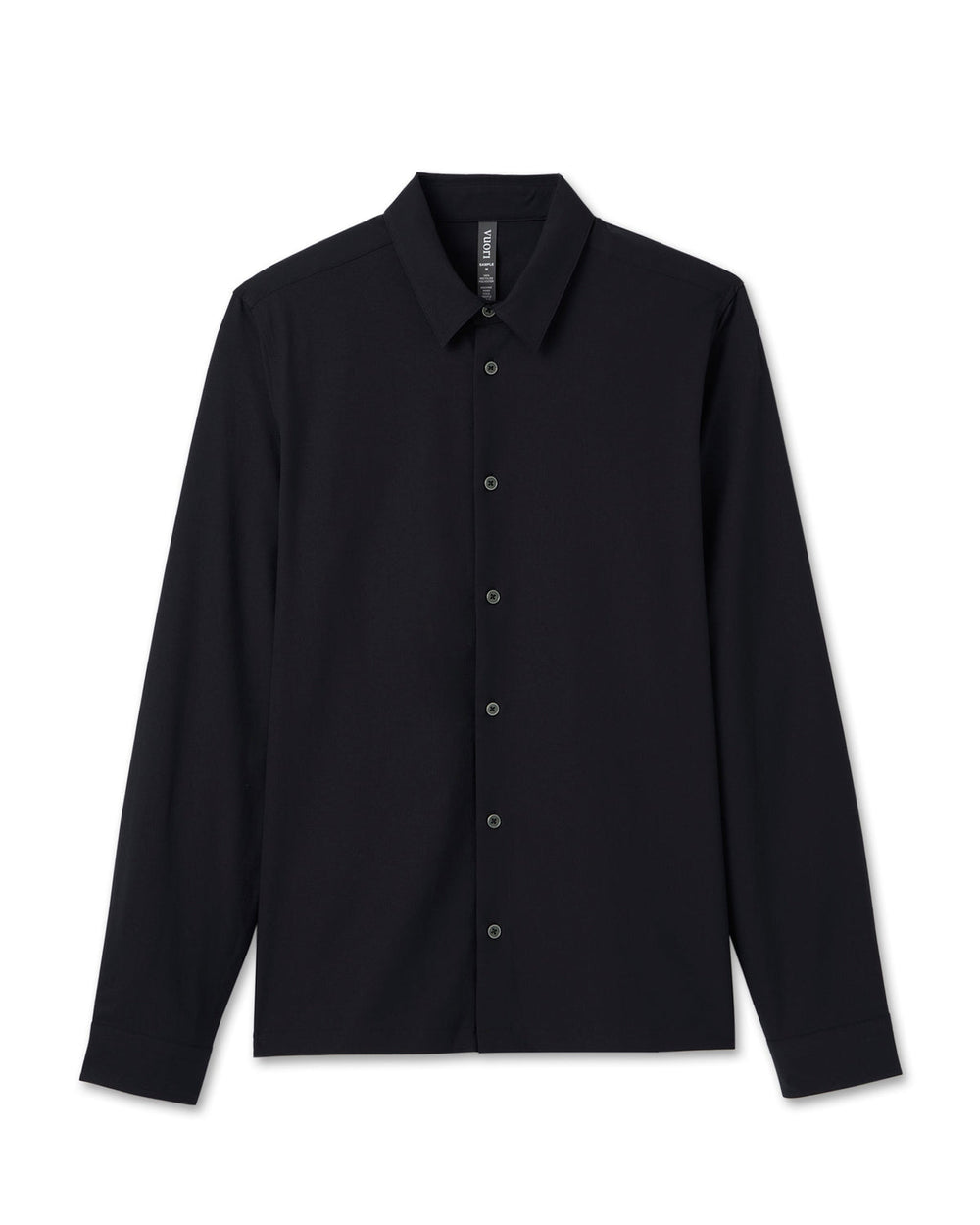Long Sleeve Manhattan Button Down Men's Black Shirt | Vuori onsale