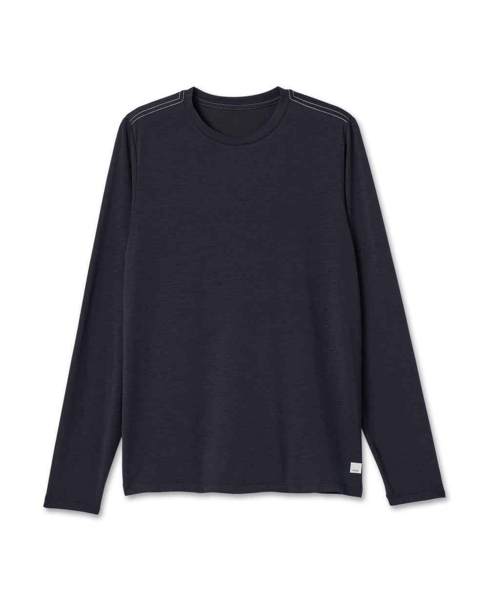 Long Sleeve Current Tech Tee Black T-Shirt | Vuori onsale