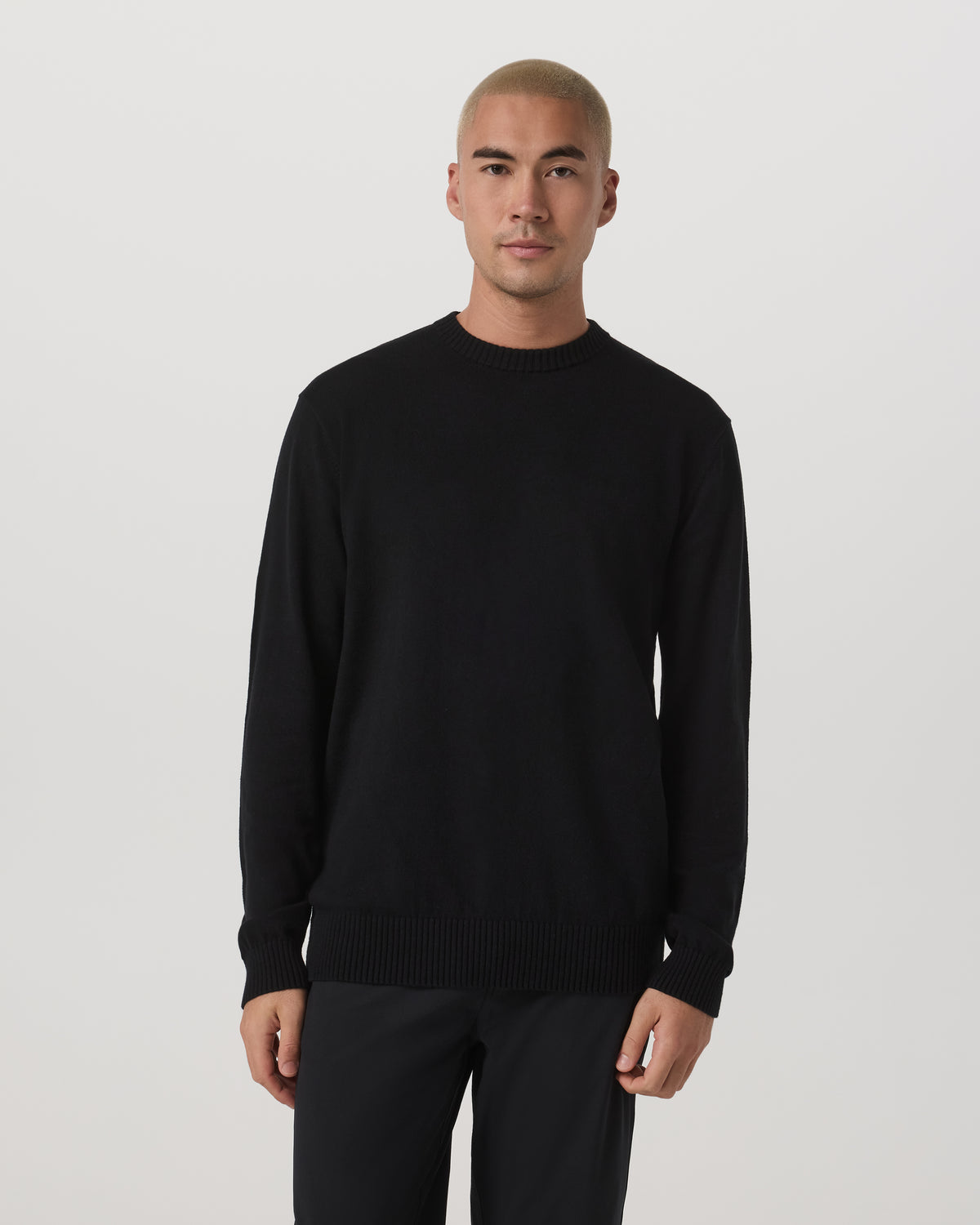 Fluent Sweater Men's Black Sweater | Vuori onsale