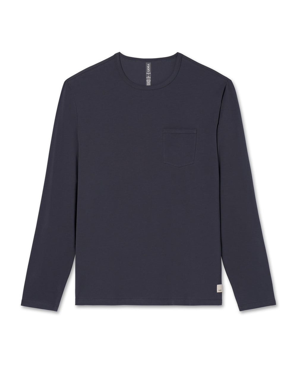 Long Sleeve Men's Feather Tee Navy | Vuori for sale
