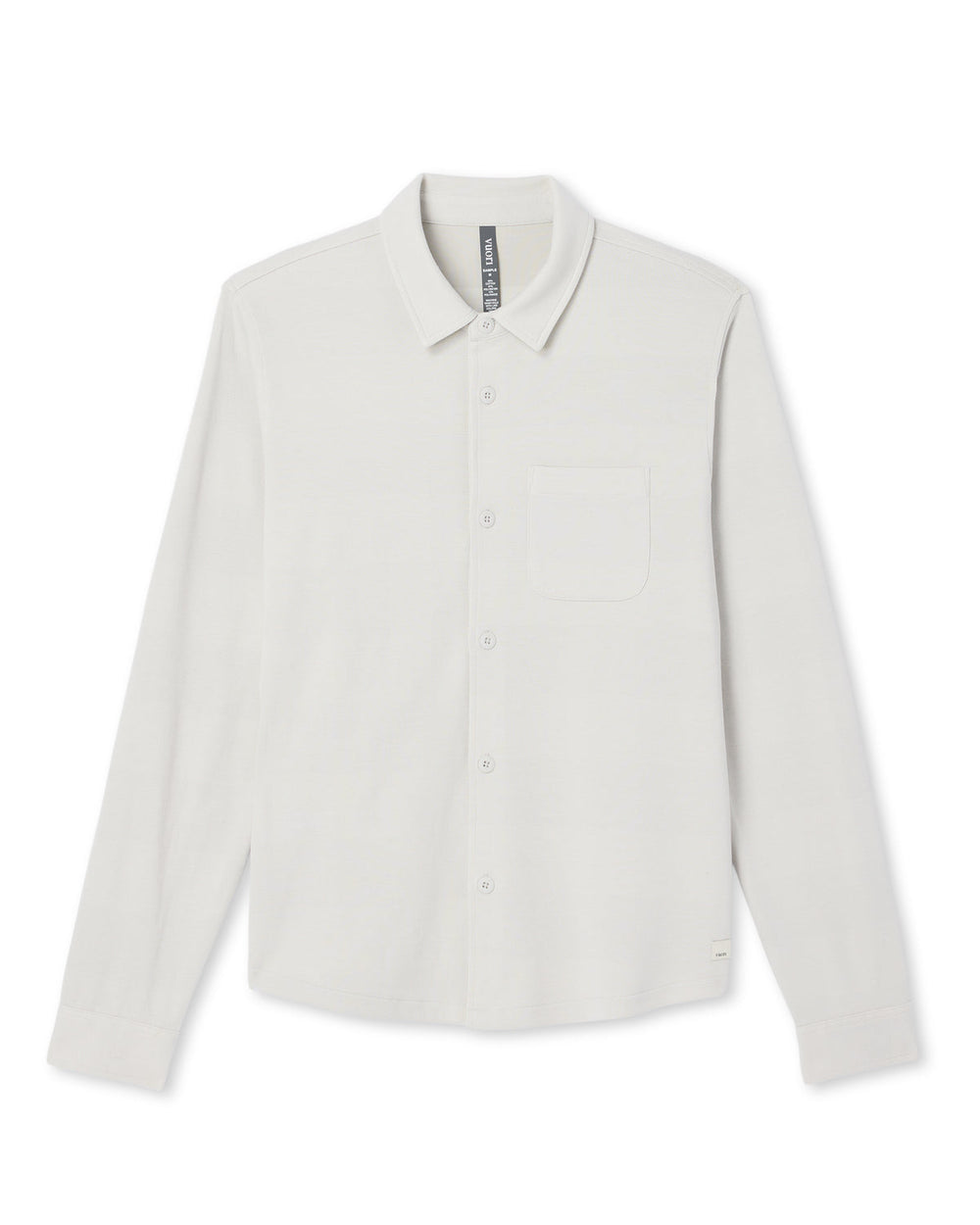 Jeffreys Overshirt Men's Winter Grey Heather Shirt | Vuori shop