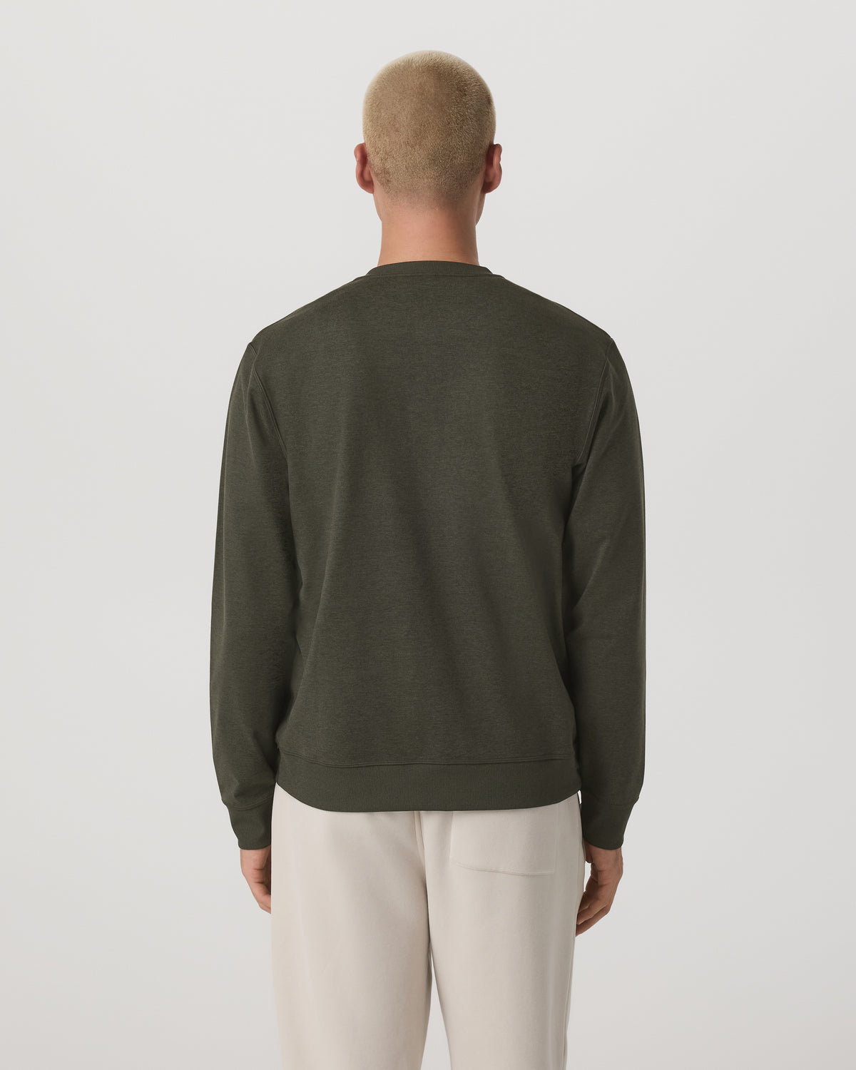 Long Sleeve Coronado Henley - Relaxed Oregano Heather | Vuori sale