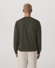 Long Sleeve Coronado Henley - Relaxed Oregano Heather | Vuori sale