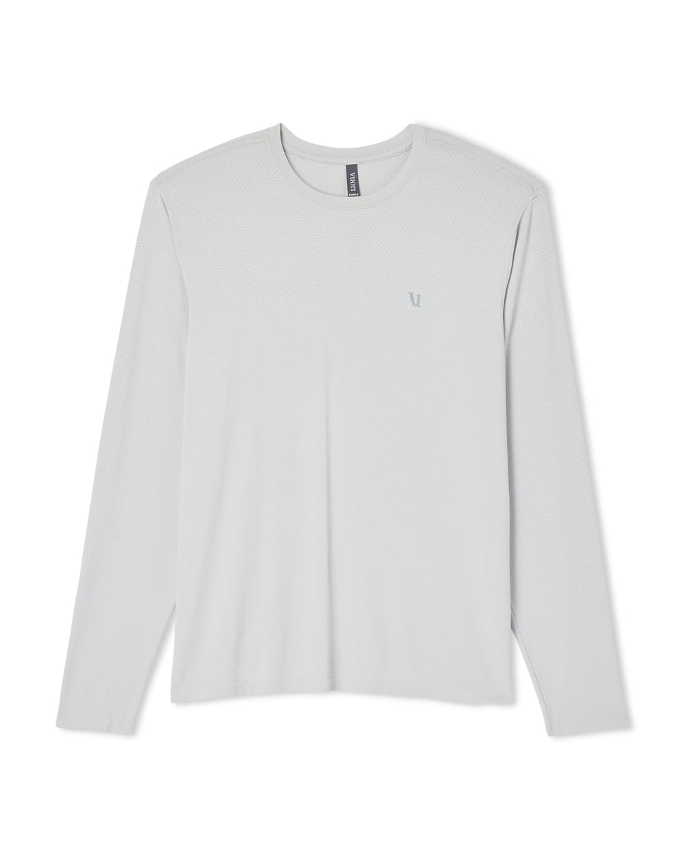 Men's Long Sleeve Clearview Seamless Tee Frost Grey Shirt | Vuori onsale
