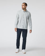 Long Sleeve Manhattan Button Down Sky Grey | Vuori shop