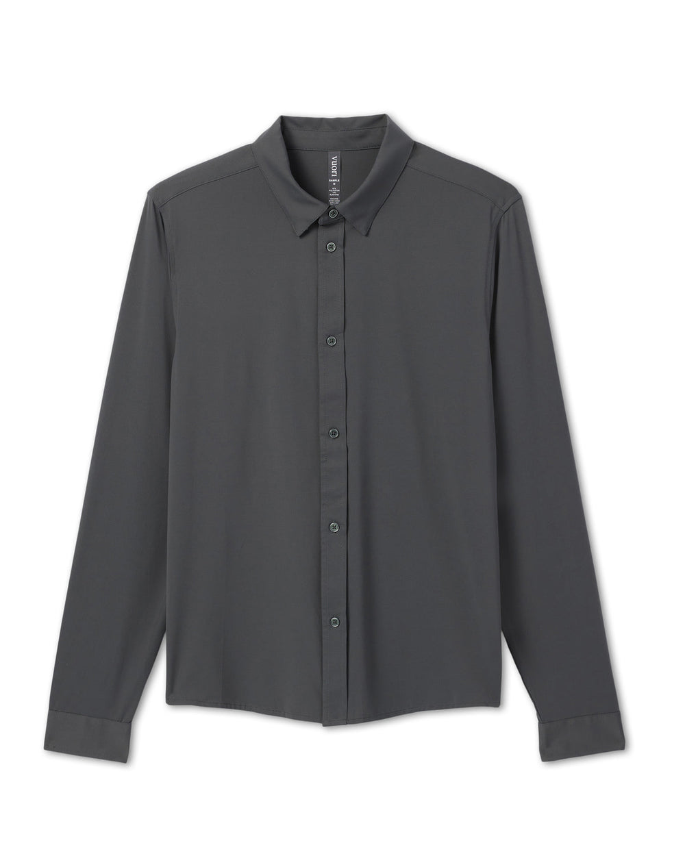Long Sleeve TravelLite Button Down Dark Pewter | Vuori sale
