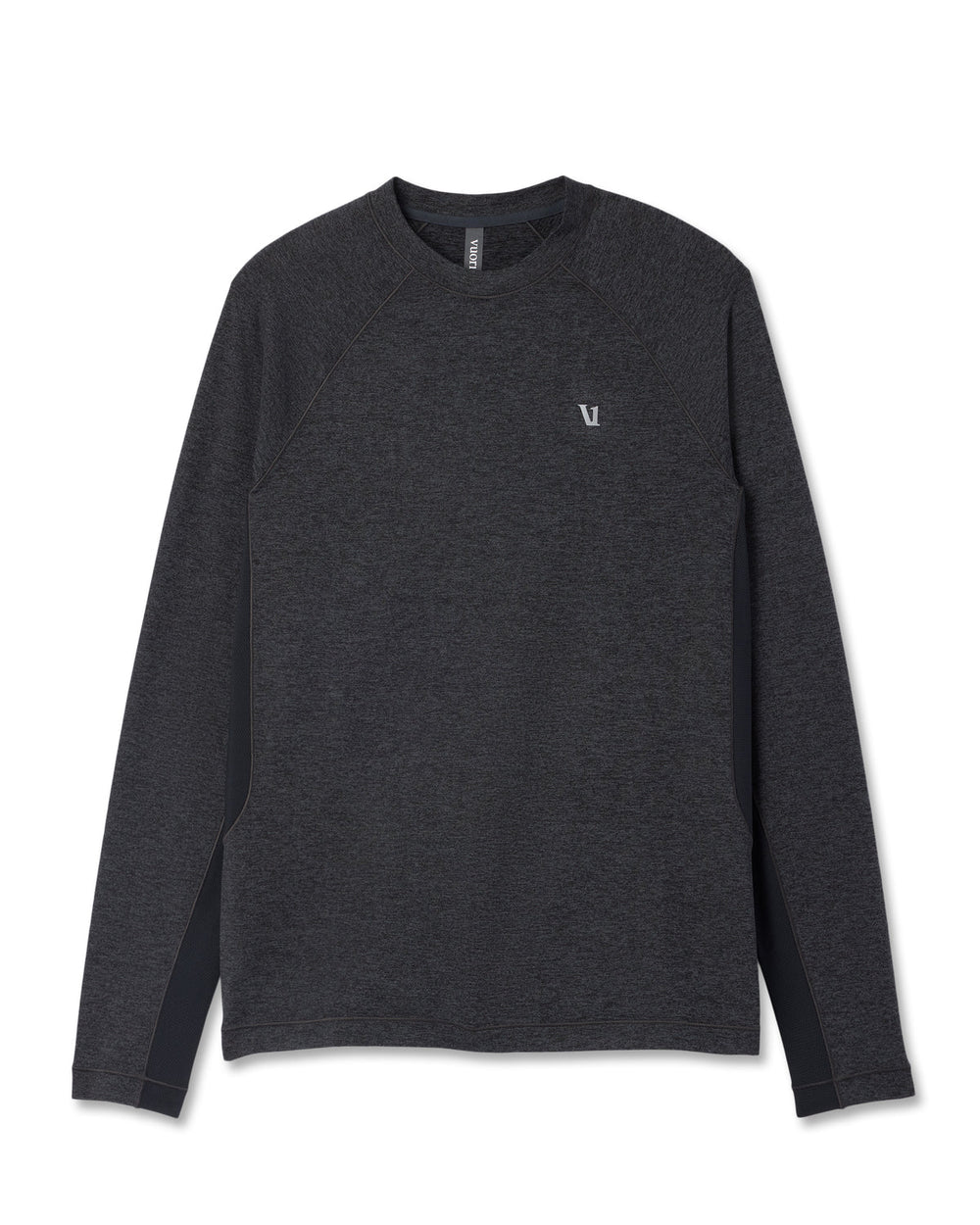 Long Sleeve Ponto Hybrid Baselayer Charcoal Heather | Vuori for sale
