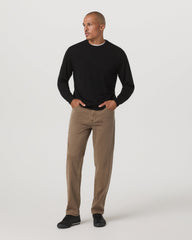 Merino Fine Gauge Wool Sweater Men's Black Sweater | Vuori for sale
