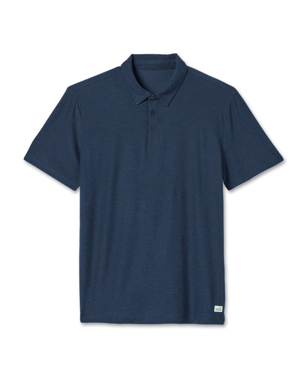 Strato Tech Polo Men's Navy Heather Polo | Vuori shop