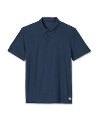 Strato Tech Polo Men's Navy Heather Polo | Vuori shop