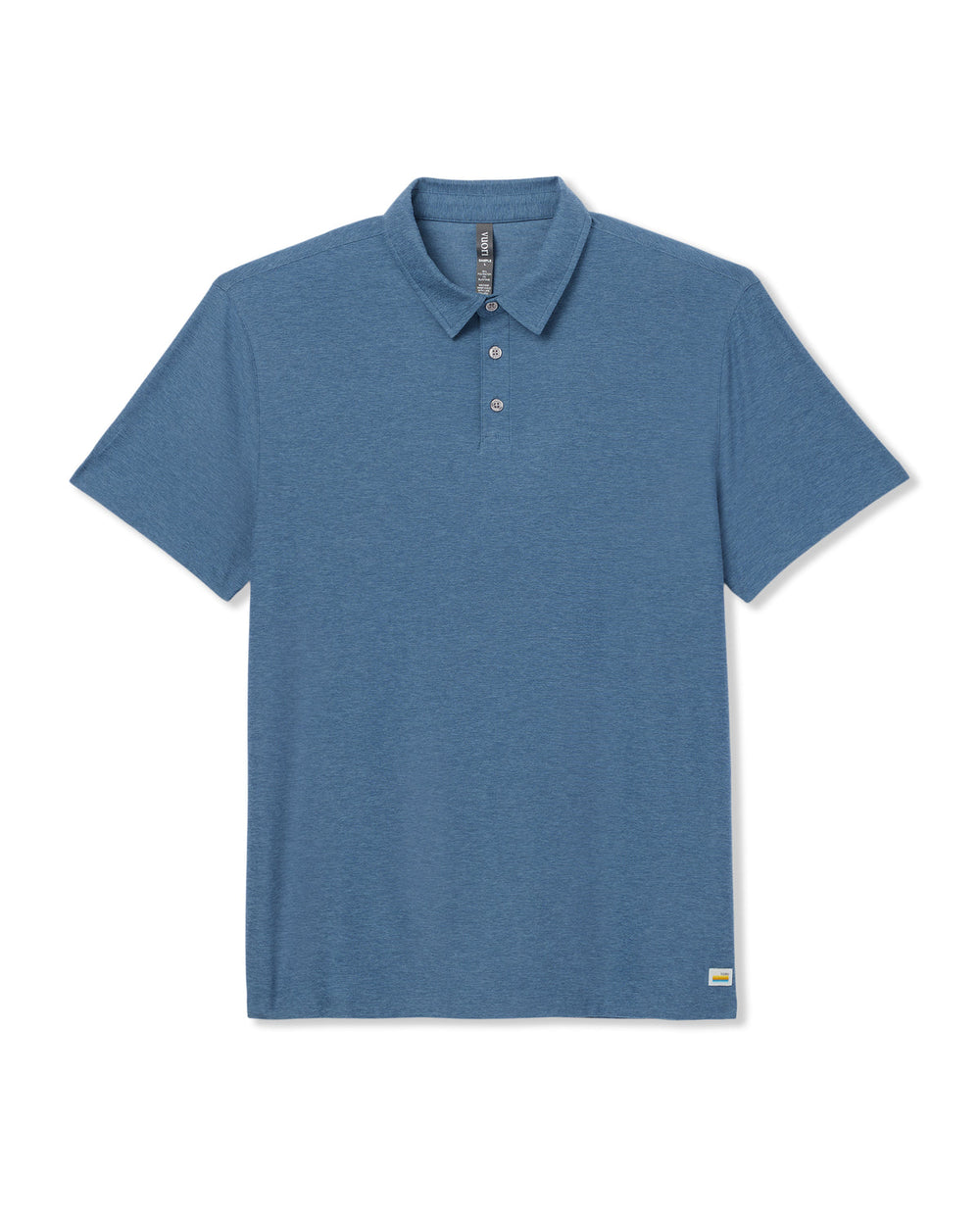 Strato Tech Polo Men's Pool Blue Heather Polo | Vuori sale