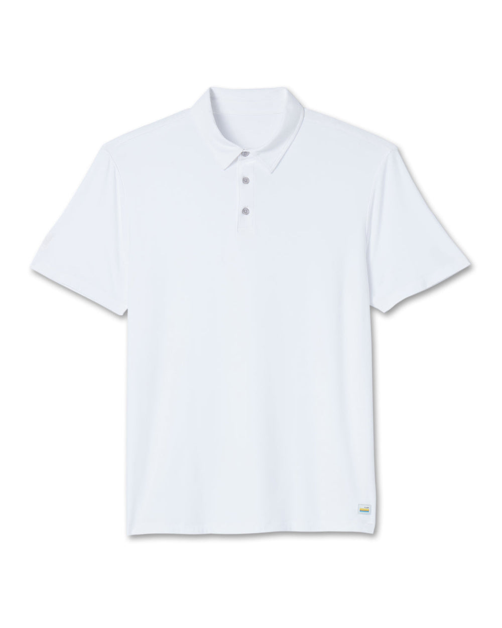 Strato Tech Polo Men's White Athletic Polo | Vuori onsale