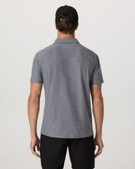 Strato Tech Polo Men's Heather Grey Polo Shirt | Vuori shop