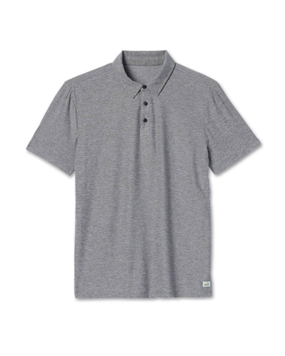 Strato Tech Polo Men's Heather Grey Polo Shirt | Vuori shop