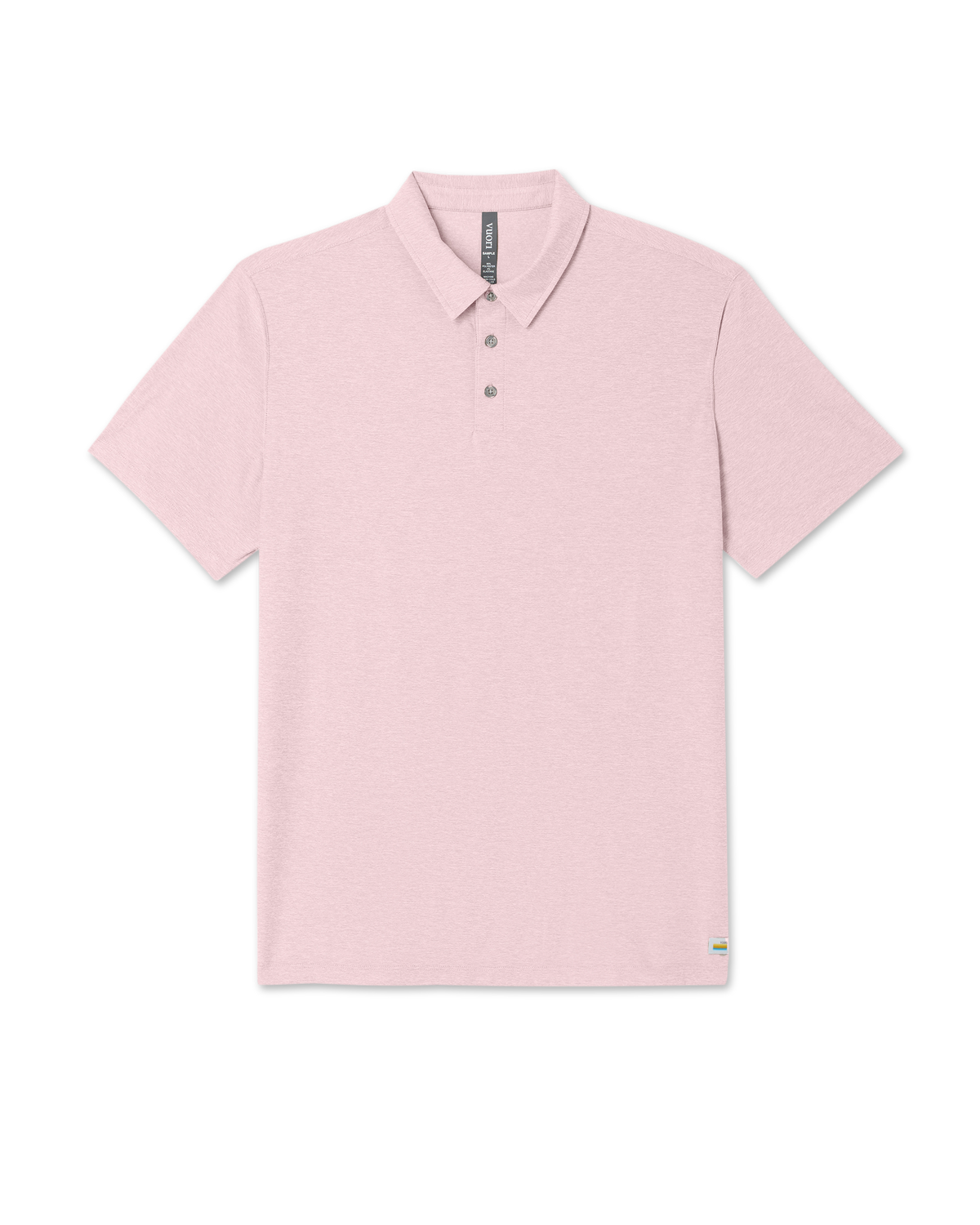 Strato Tech Polo Men's Faded Rose Heather Polo Shirt | Vuori sale